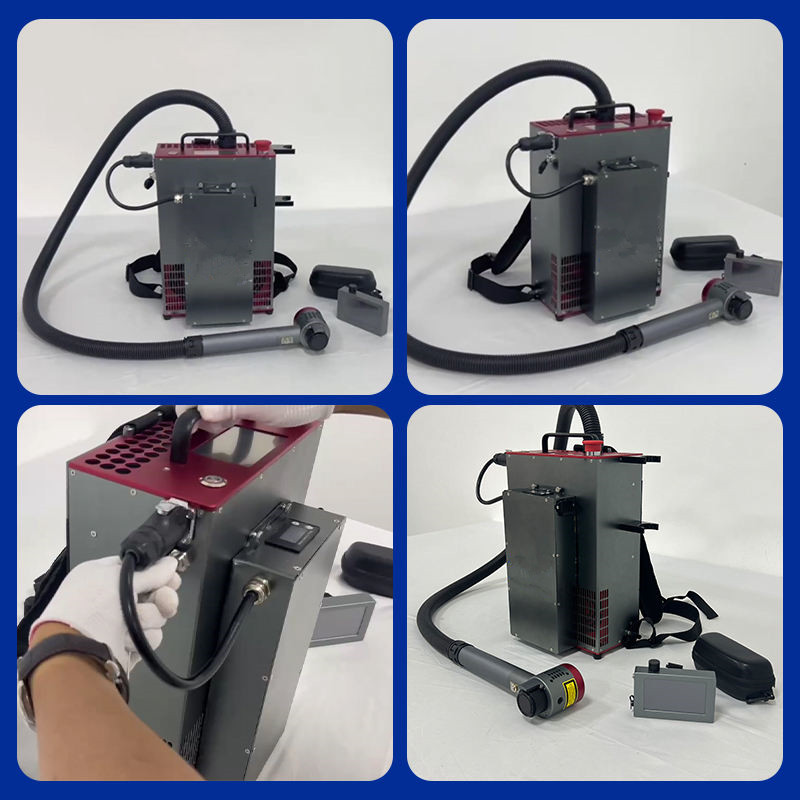 Industrial Laser Machine Price - Backpack Portable Type Handheld Laser Cleaner