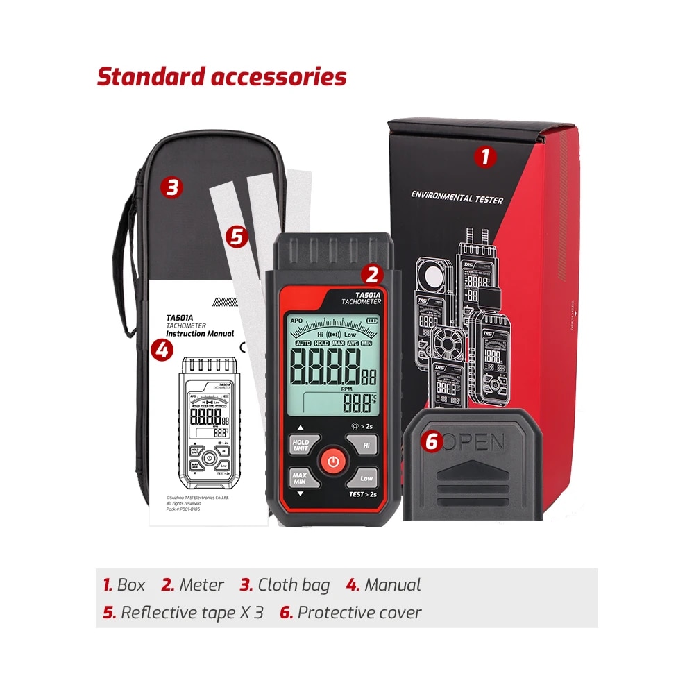 TA501A Laser Tachometer Up to  - Industrial Laser Tachometer 评论和价格