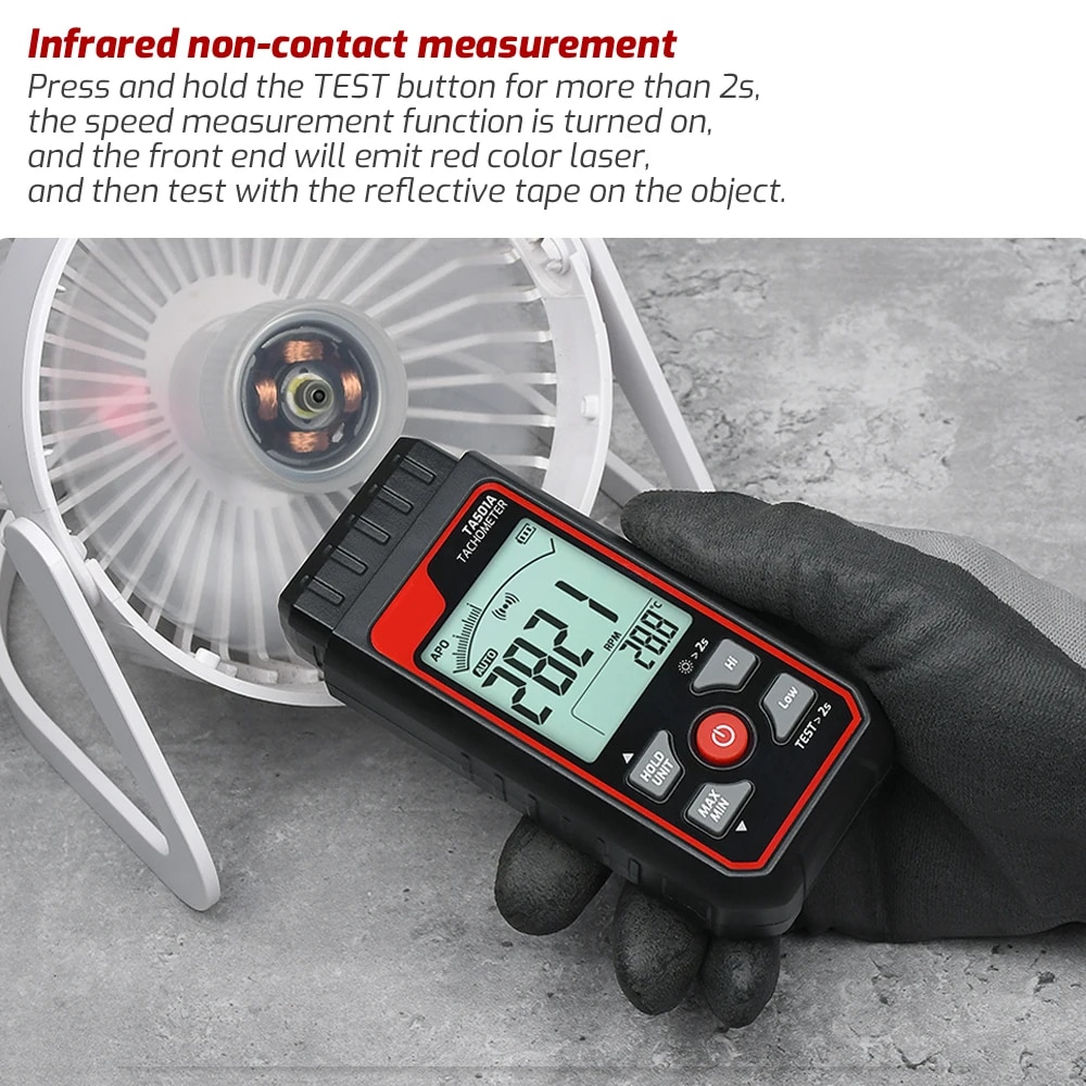 TA501A Laser Tachometer Up to  - Industrial Laser Tachometer 评论和价格