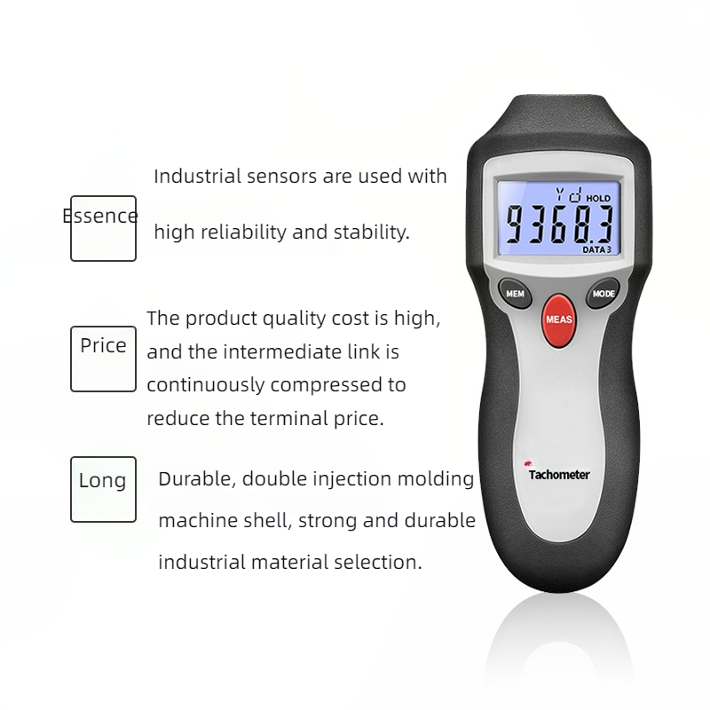 Handheld Non-Contact Digital T - Industrial Laser Tachometer 评论和价格