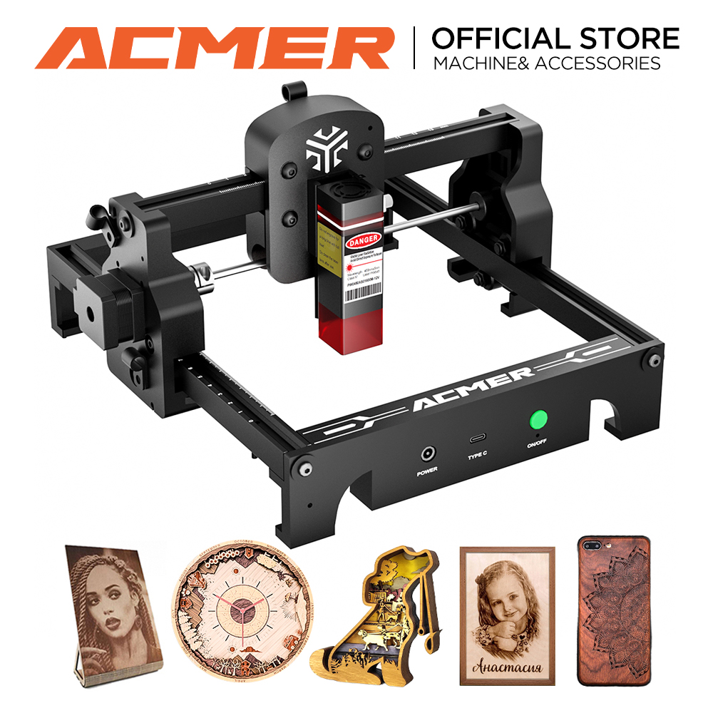 ACMER S1 Laser Engraving 6W/3. - Industrial Acrylic Laser Cutter 评论和价格
