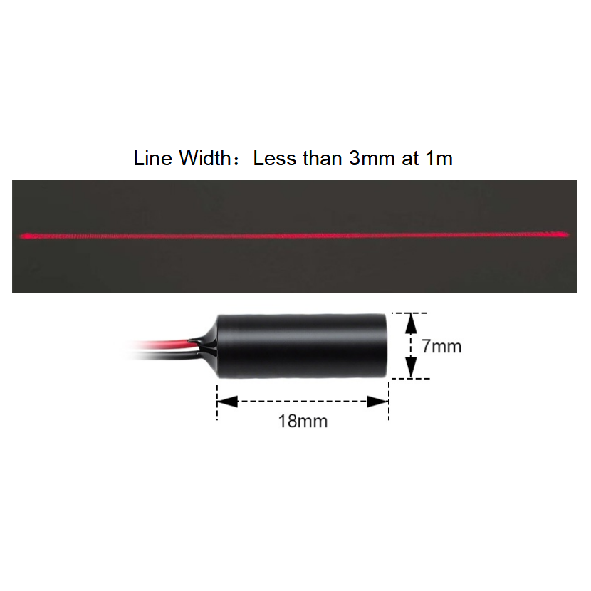 Compact Red Line Laser Diode M - Industrial Laser Line Generator 评论和价格