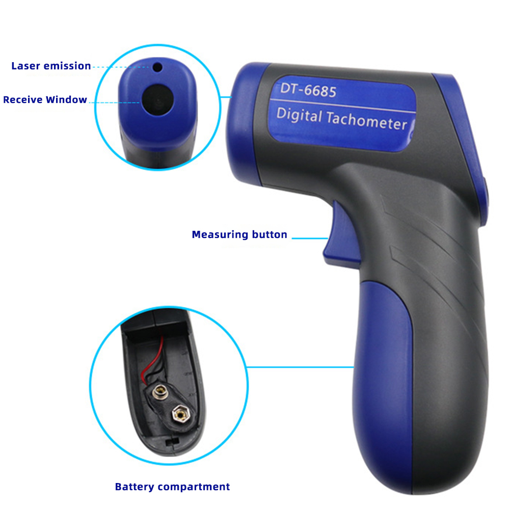 Non Contact Infrared Lasers Ta - Industrial Laser Tachometer 评论和价格