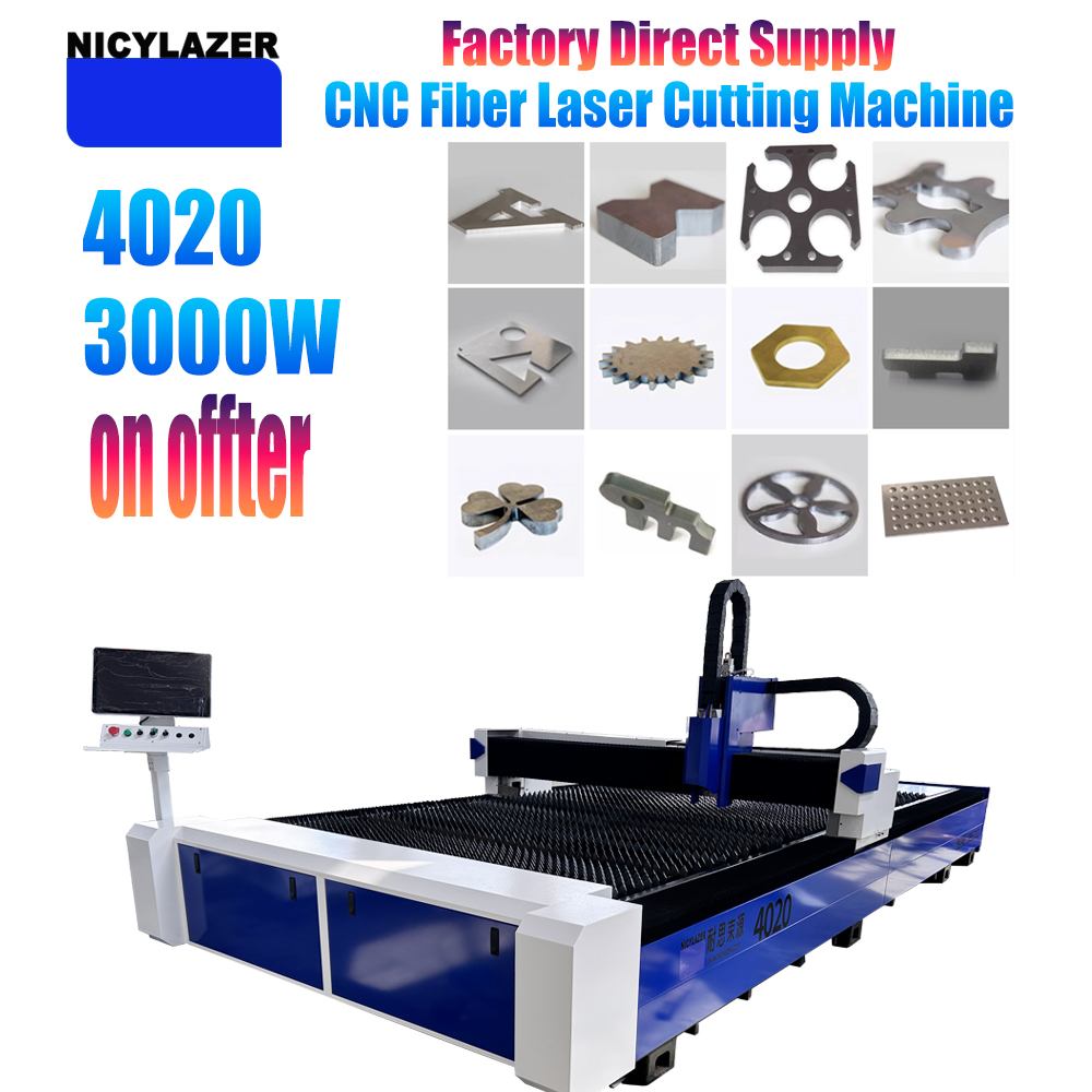 NICYLAZER CNC 3000W 4020 Fiber - Industrial Laser Metal Cutter 评论和价格