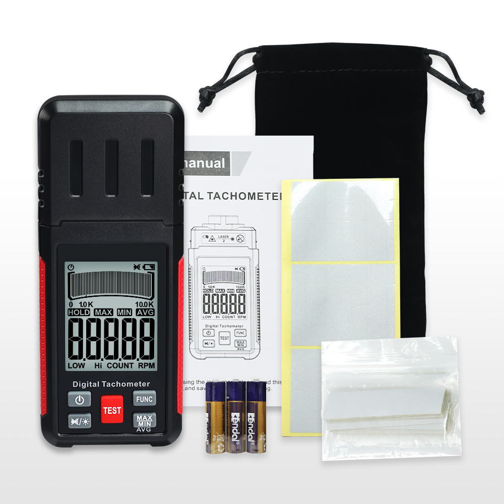 Digital High-Precision Tachome - Industrial Laser Tachometer 评论和价格