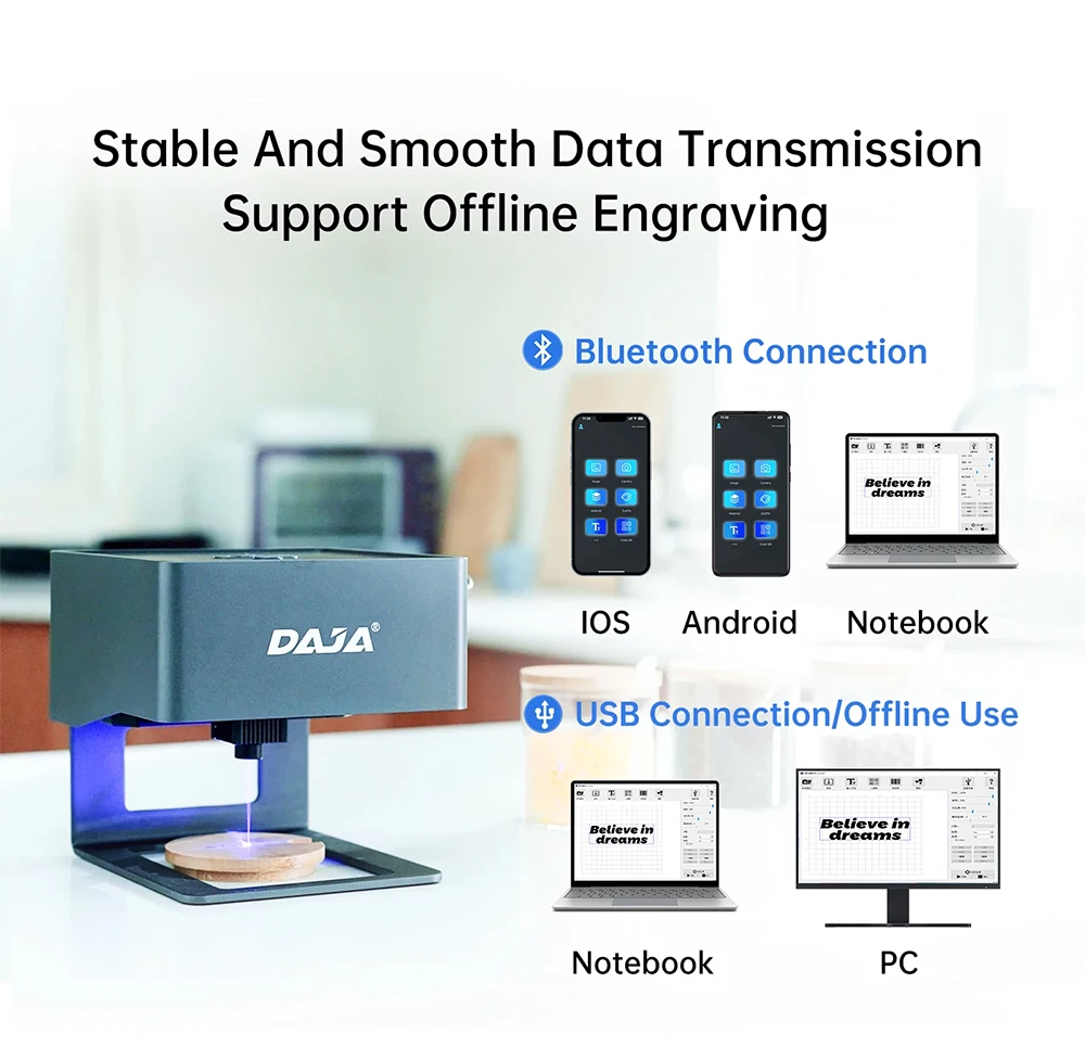 DAJA Laser Engraver CNC DIY DJ - Industrial Laser Cutting Machines 评论和价格