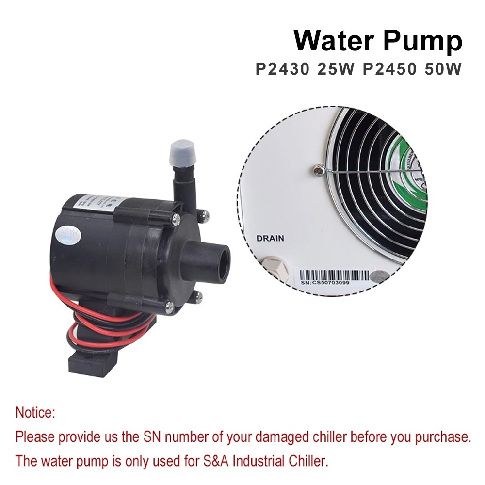 TEYU S&A Water Pump 25W 50W P2 - Industrial Laser Cutting Machines 评论和价格