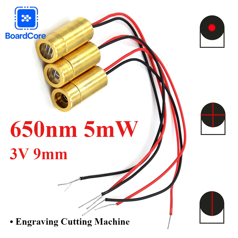 Mini 650nm 5mW Red Laser Head  - Industrial Laser Line Generator 评论和价格
